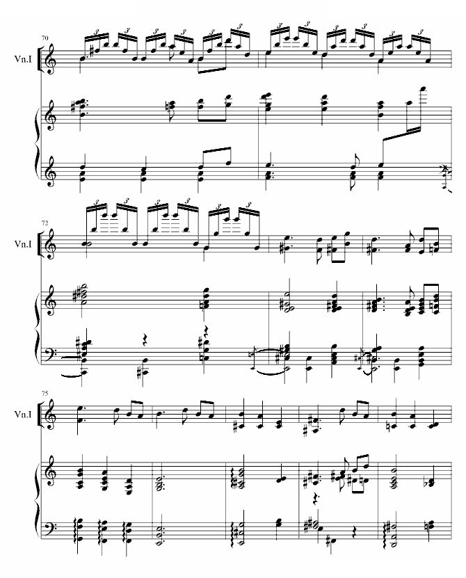 小提琴钢琴奏鸣曲