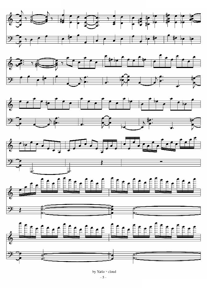The Reminiscence 古典练习曲