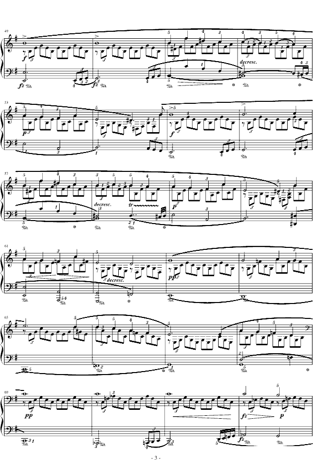 G大调即兴曲(Op.90,No.3)