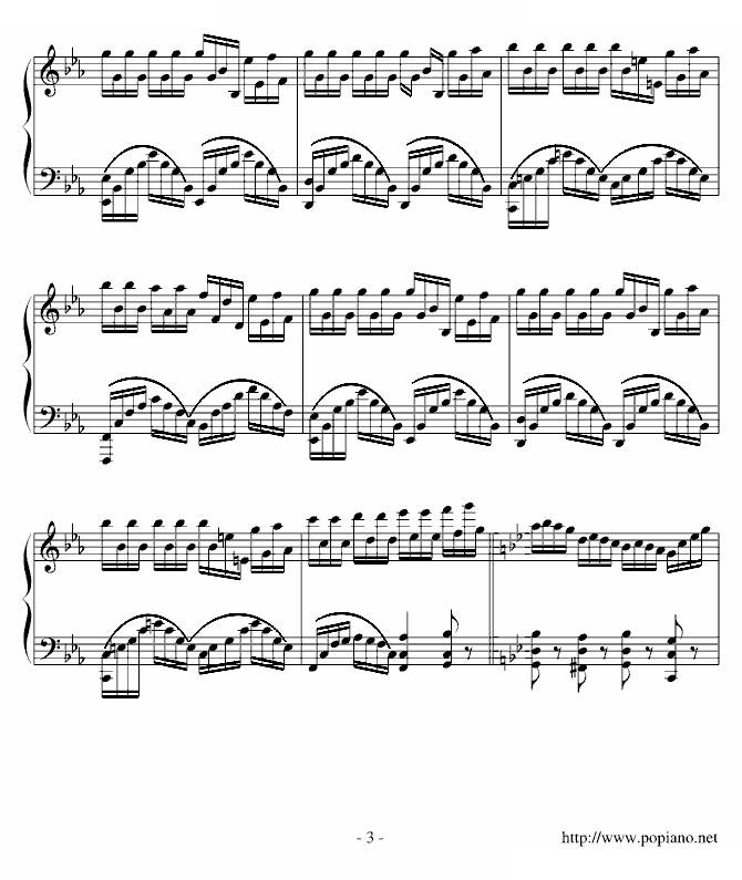 g小调练习曲