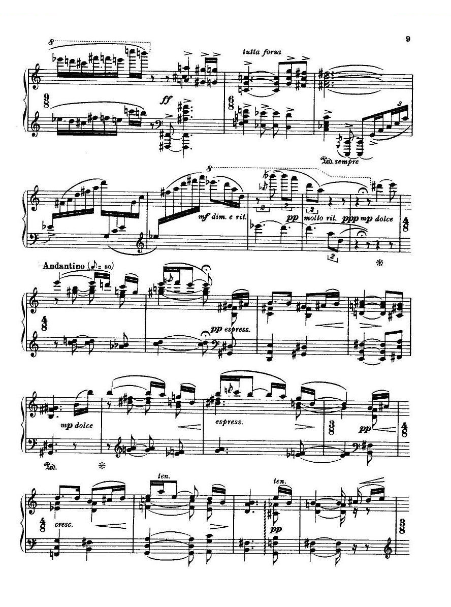 Bridge H160 Piano Sonata 1923-4