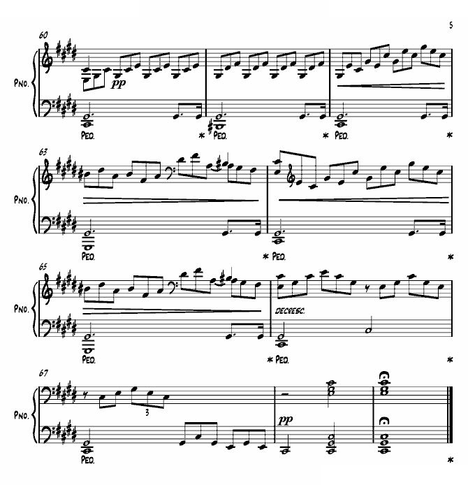 Moonlight Sonata in Cm