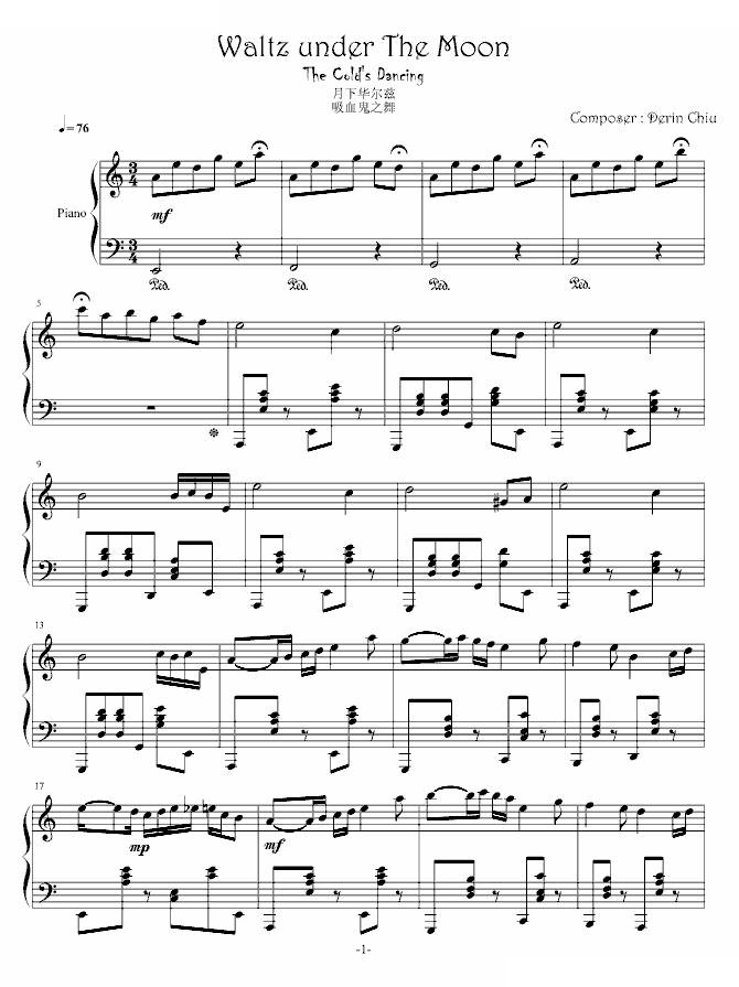 Waltz under The Moon