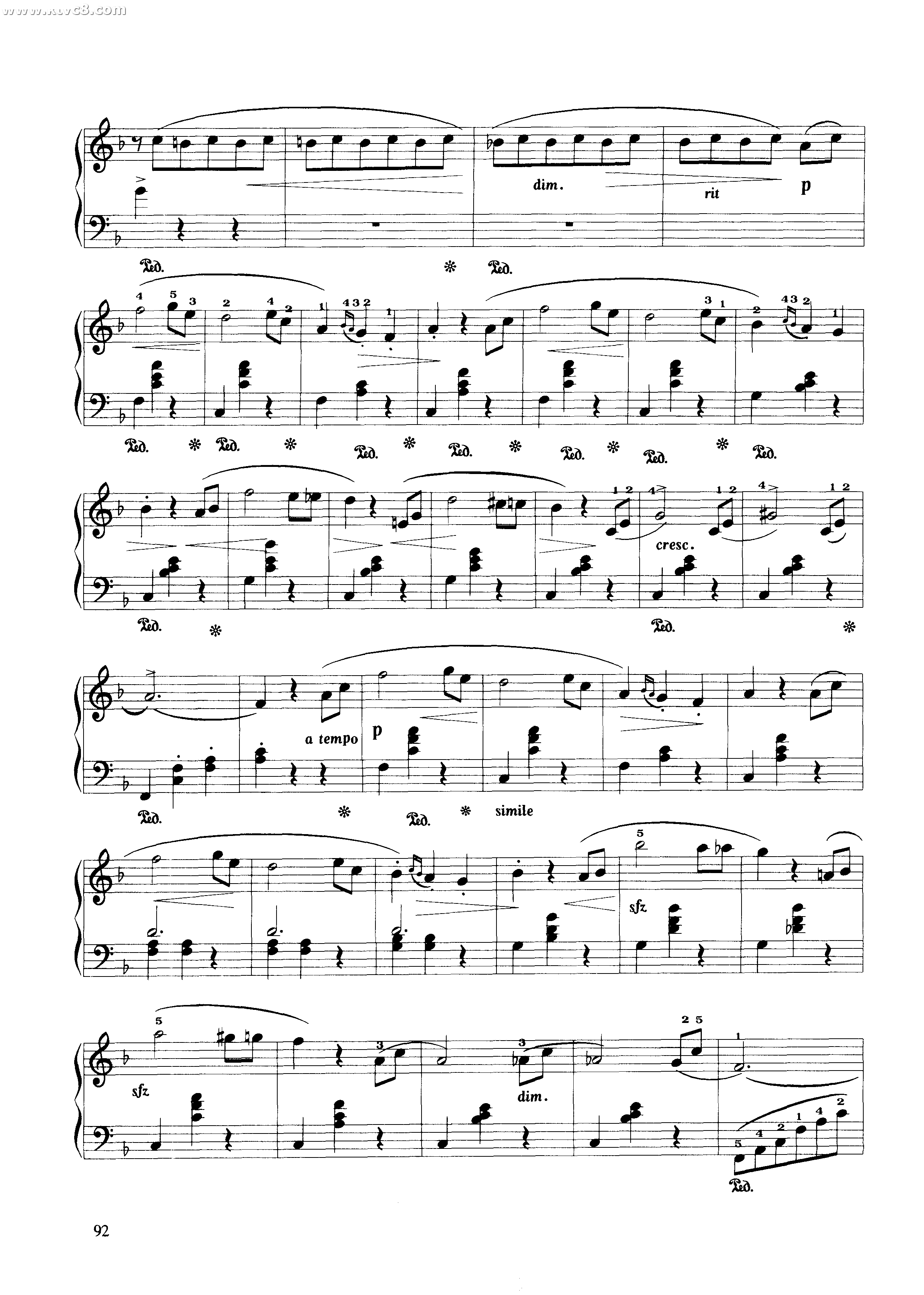 缓慢的圆舞曲