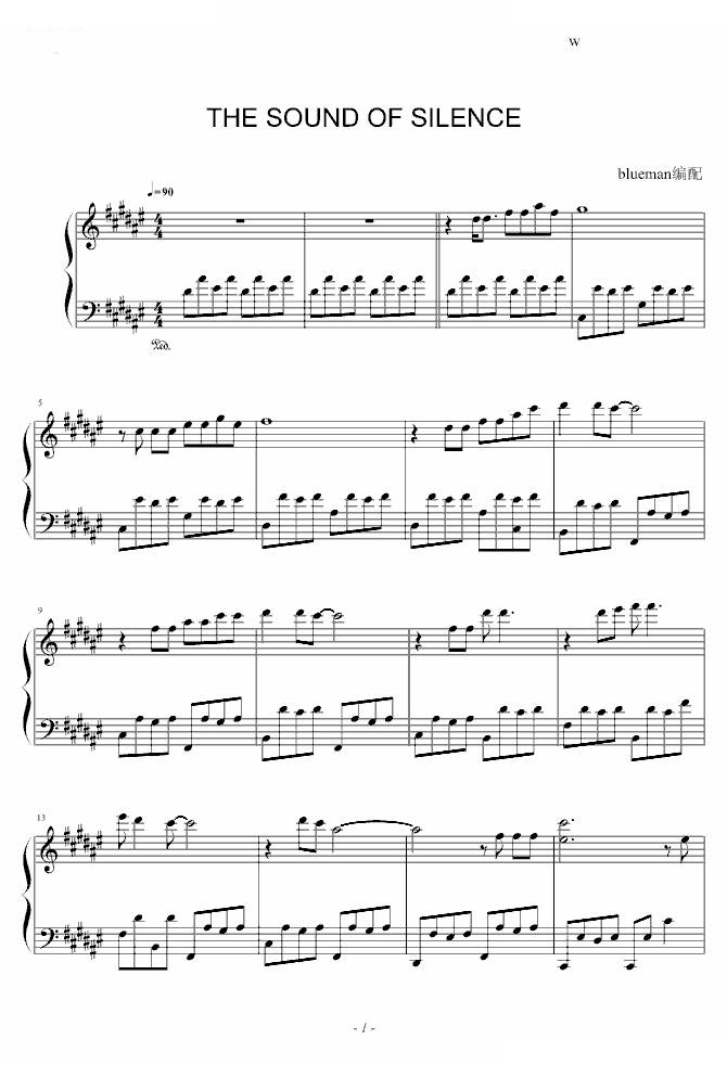 The Sound of Silence-(寂静之声)
