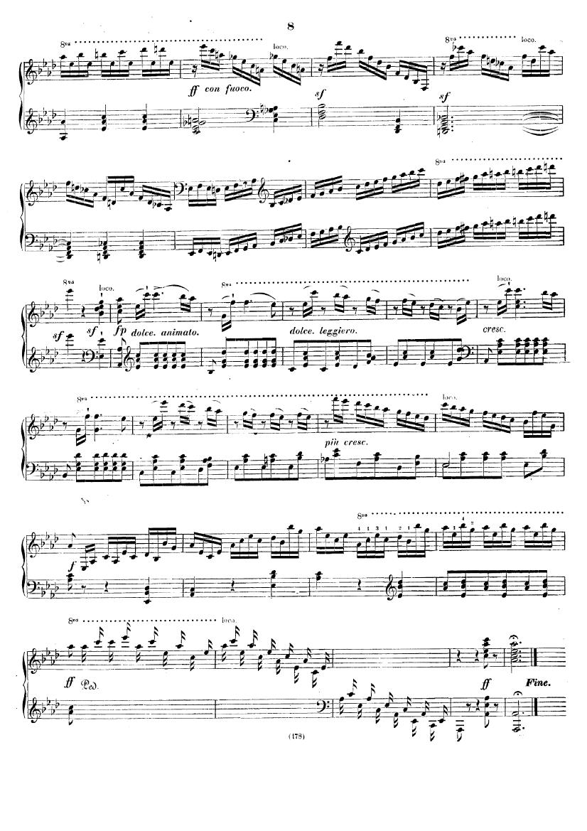 Czerny op.12 Variationen