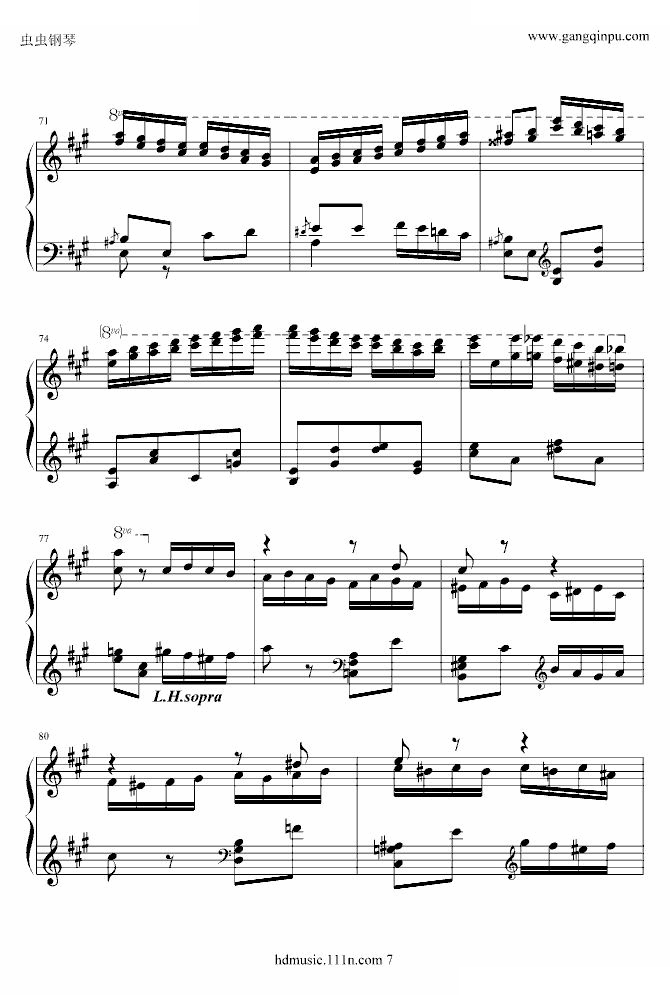 瓦洛多斯土耳其进行曲原版