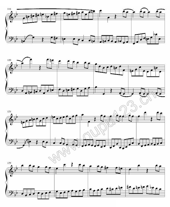 莫扎特第四十号交响曲（第一乐章）