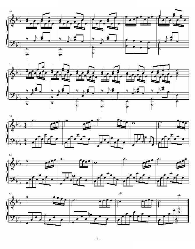 c小调无题曲