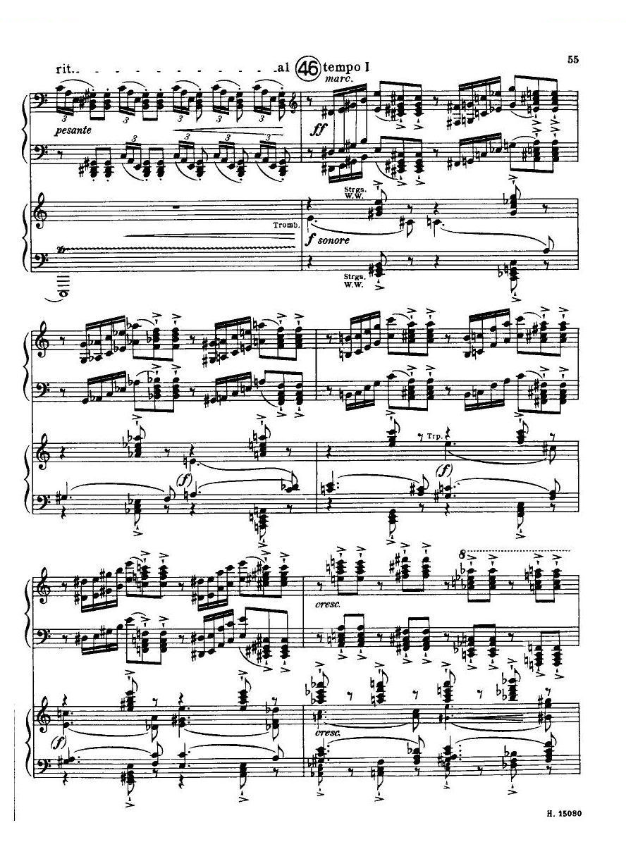Britten piano concerto op. 13（二）