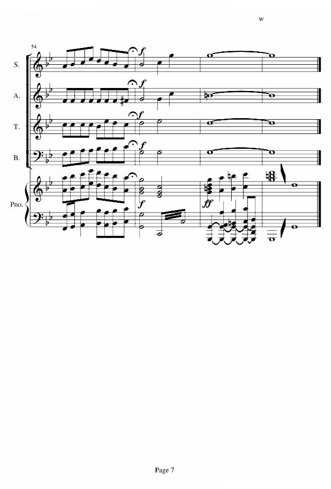 青春舞曲 四部合唱（修改完美版）