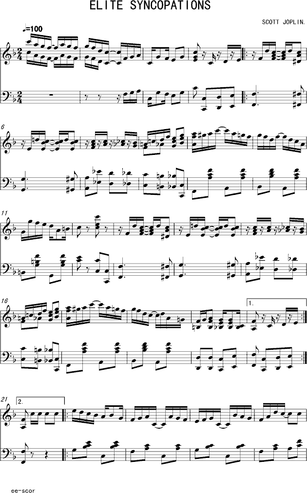 Elite Syncopations