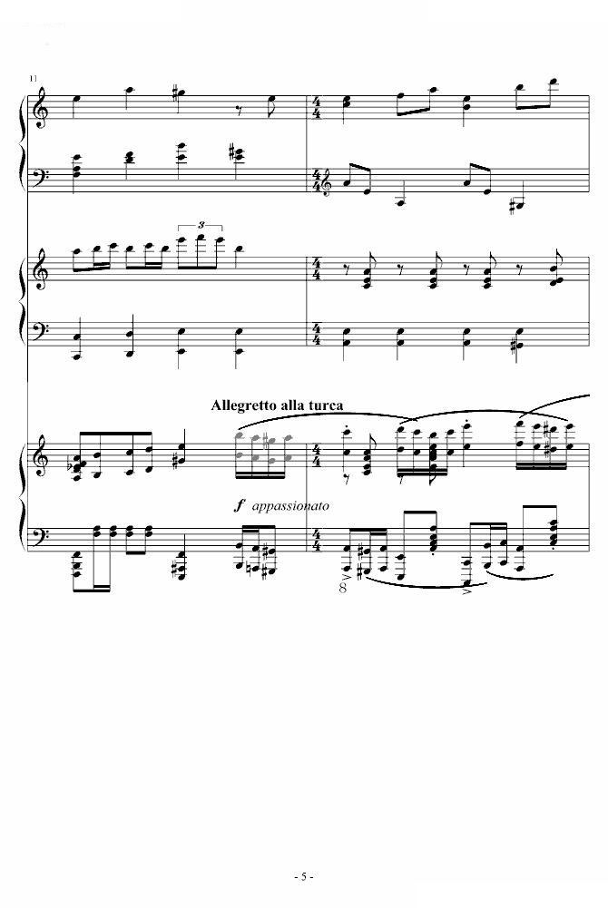 圣少女领域加土耳其进行曲(重修)