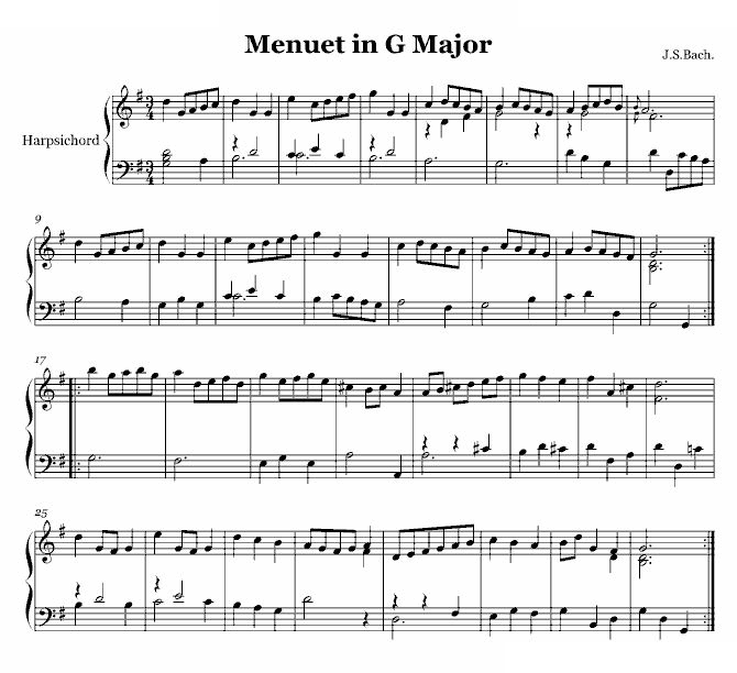 精心制作：[原版]G大调小步舞曲