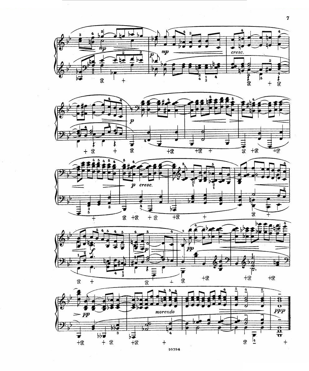 Fuchs Robert Improvisation pour clavier op.11