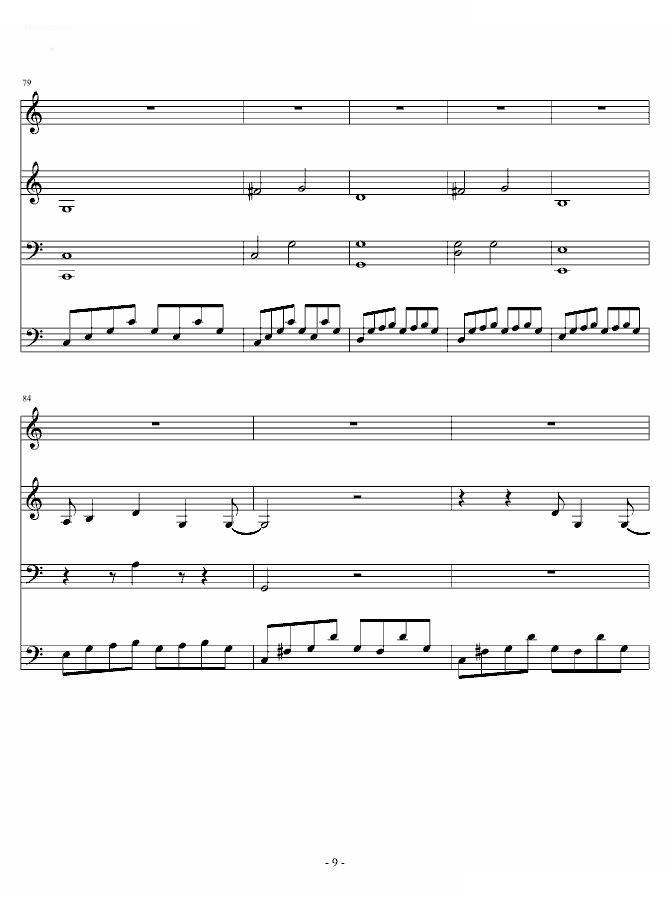 Last Arpeggios-Bluedawn(咖啡王子插曲)