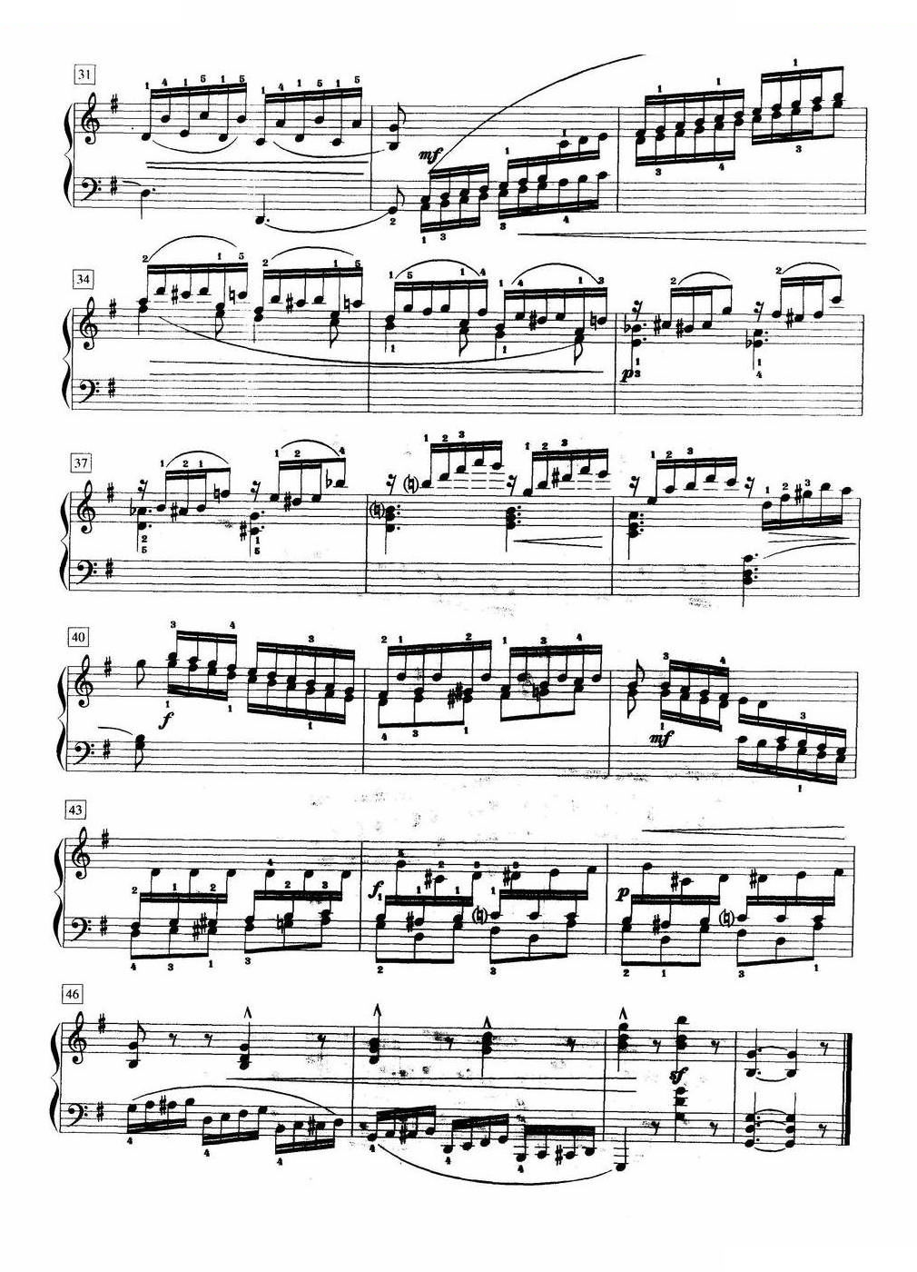 练习曲（六级A.1.）