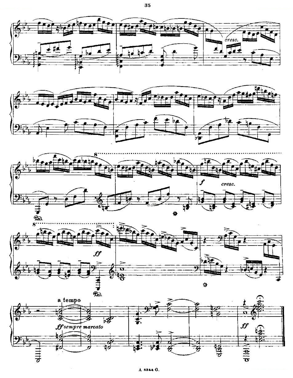 10首前奏曲之七（Rachmaninoff 10 Preludes, Op.23）
