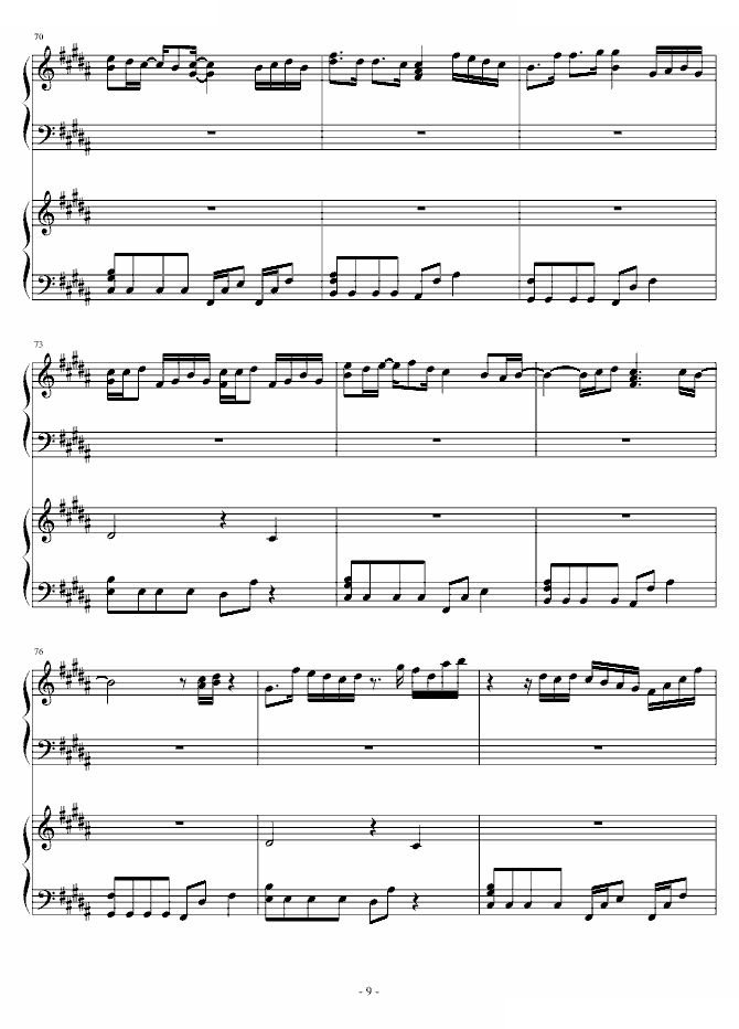 チェリッシュ_Cherish_(piano)