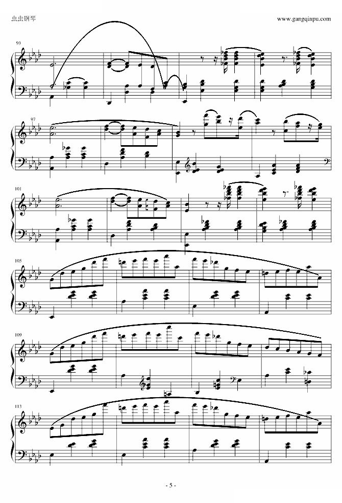 降A大调圆舞曲