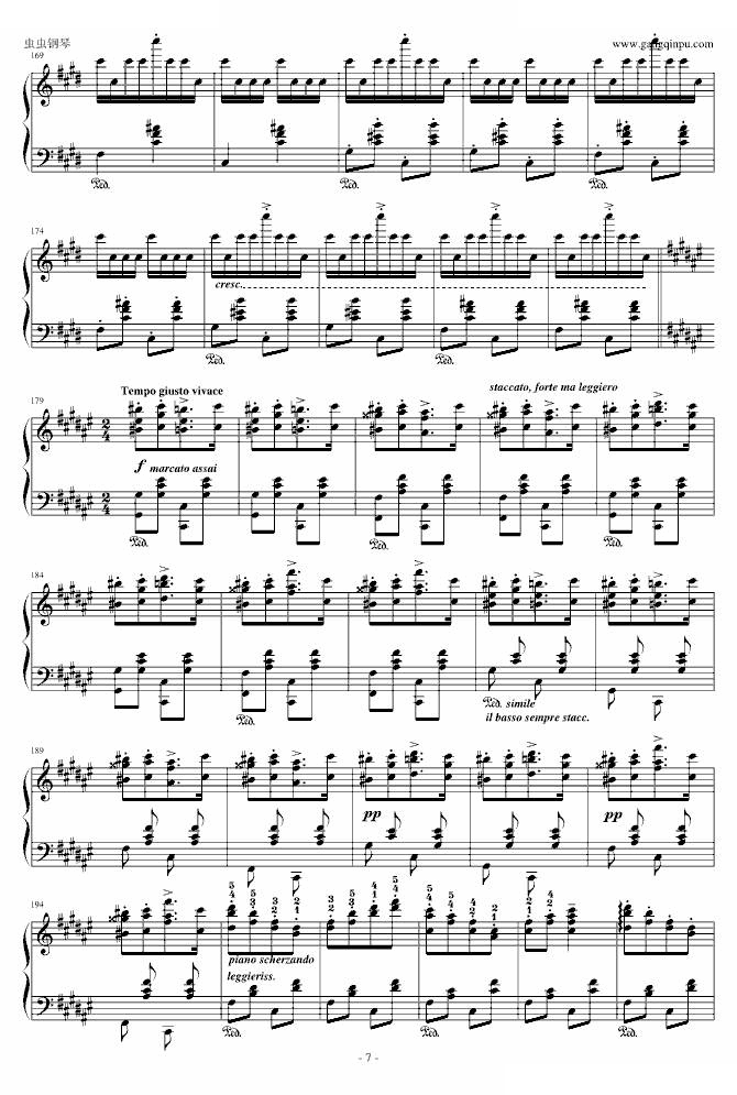 李斯特匈牙利狂想曲第2号 powerpower版