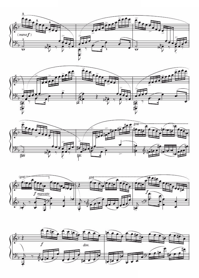 第八练习曲-Etude Op.10-8