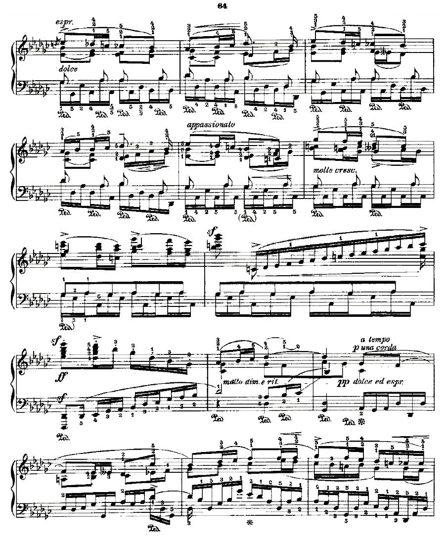 肖邦练习曲Fr.Chopin Op.10 No5-5