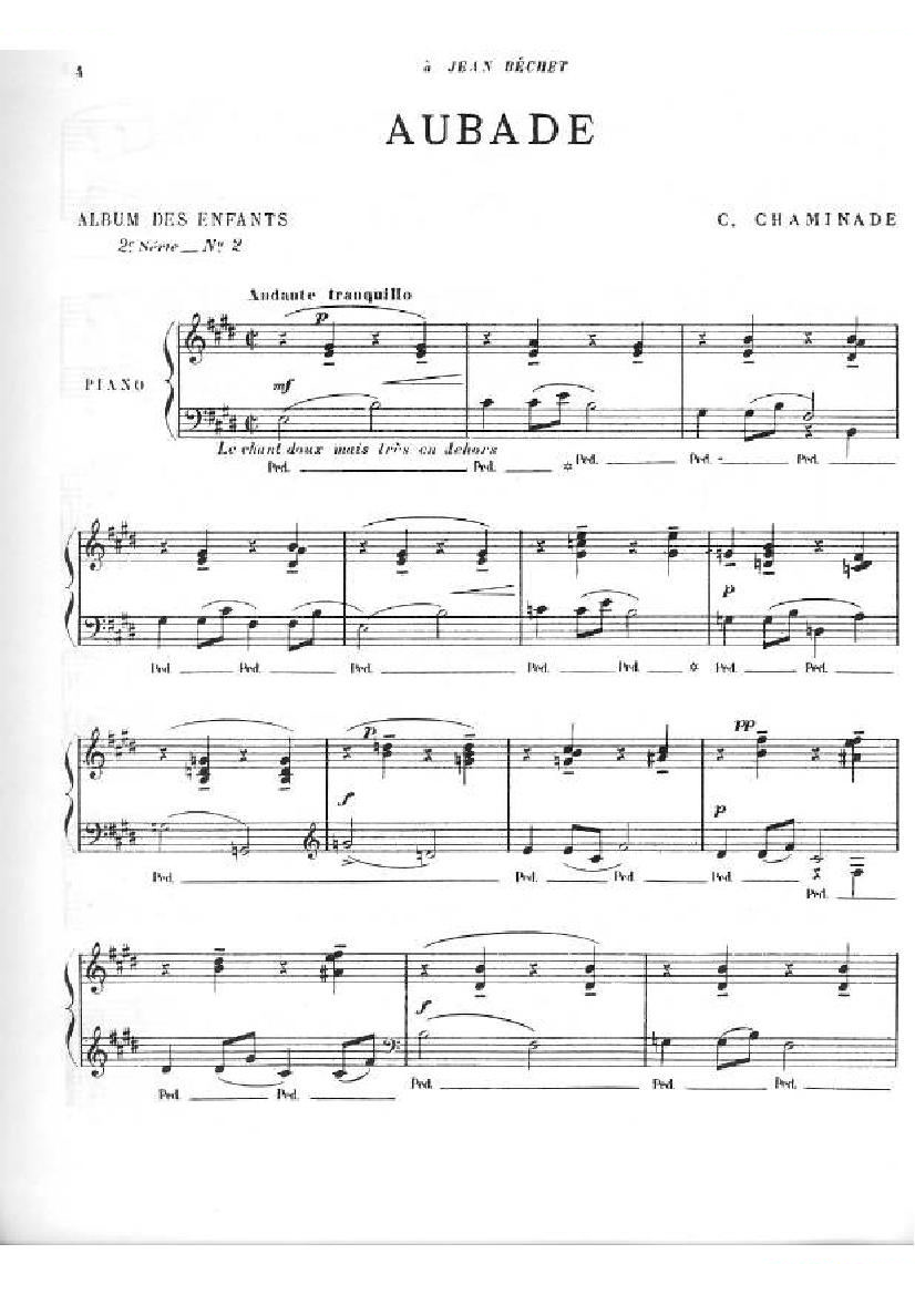Chaminade Album des enfants 2e série op.126