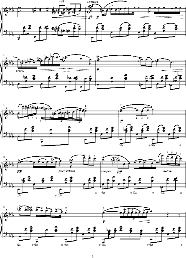 降E大调夜曲-（Op.9-2）