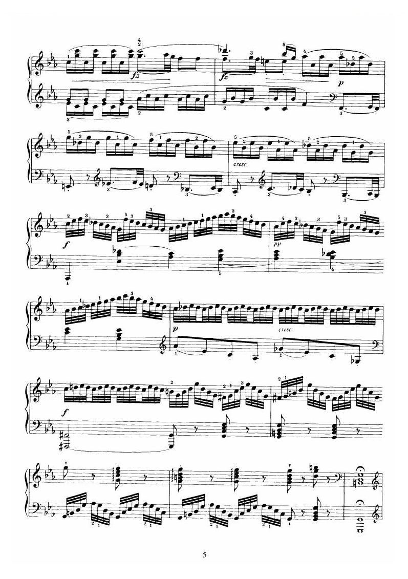 Piano Sonata No 52 in Eb