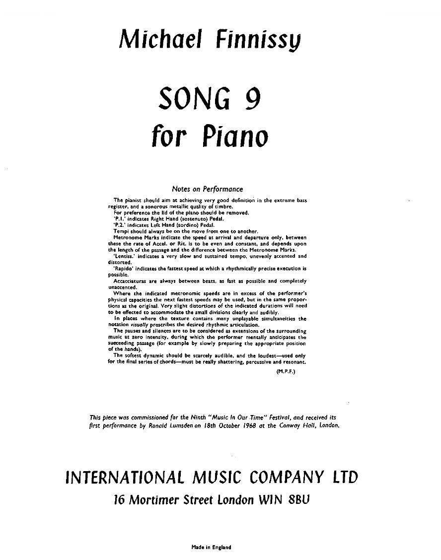 Finnissy_Song 9