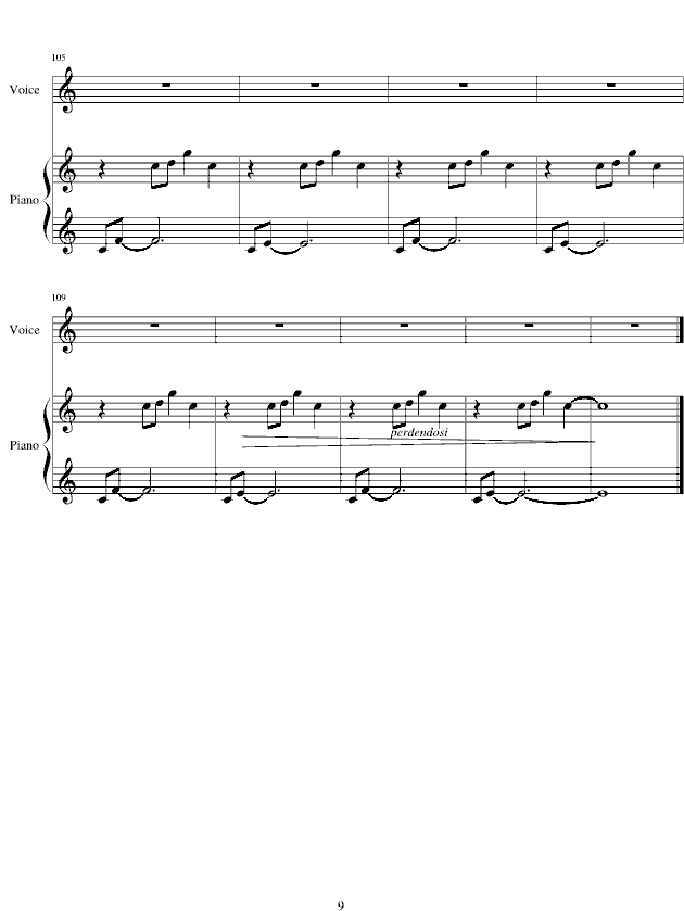 她说