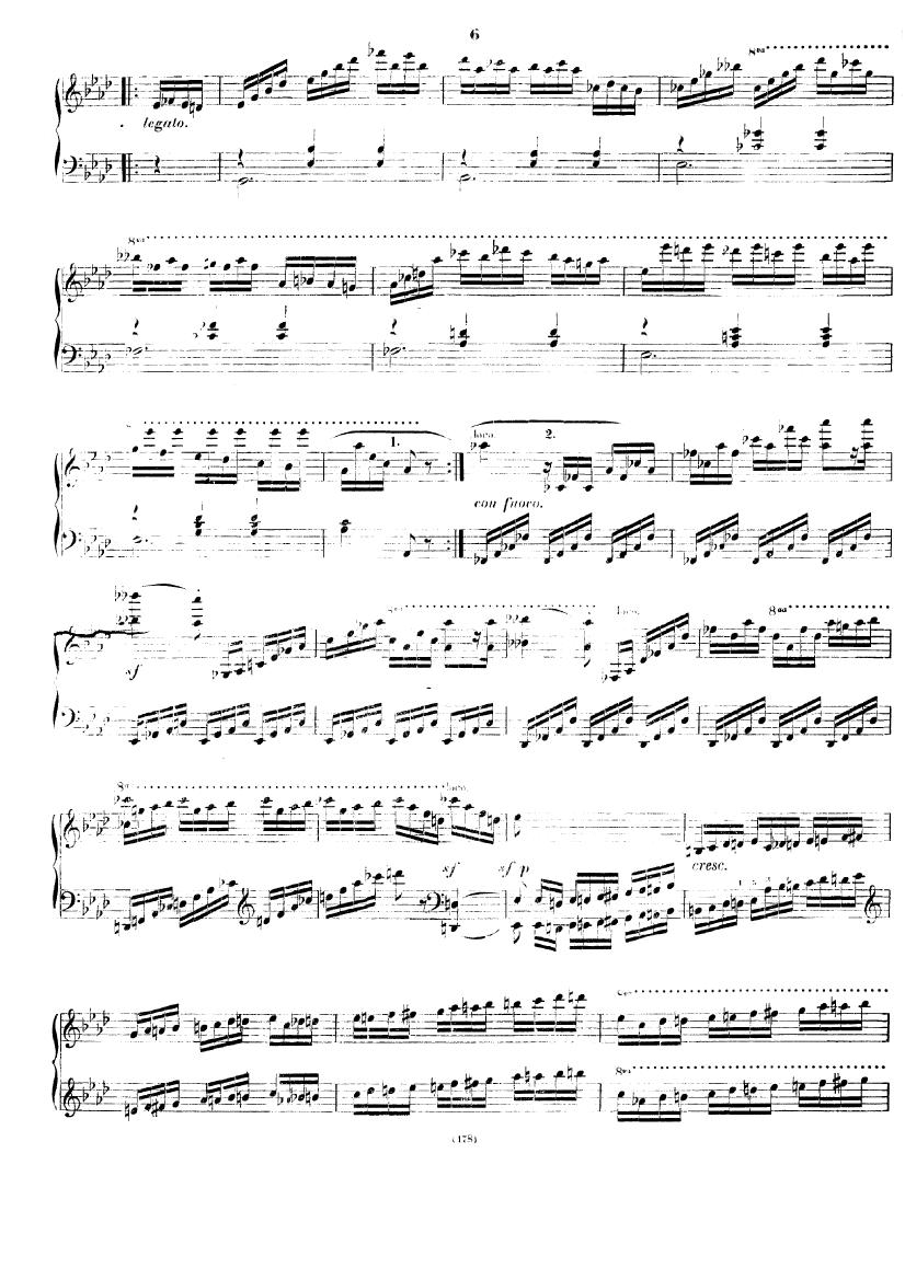 Czerny op.12 Variationen
