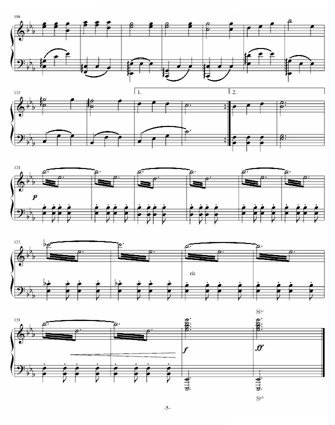 小溪奏鸣曲