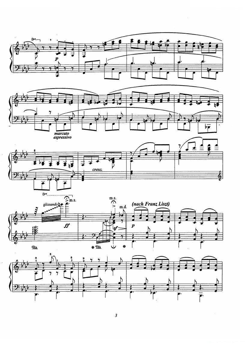 Etude No. 9 (D’après Rossini)