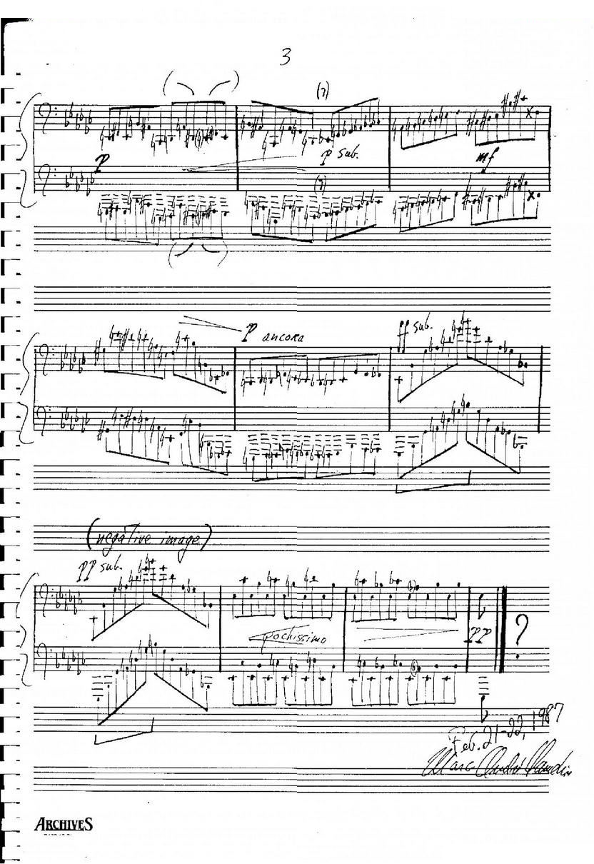 Etude No. 7 in E flat minor