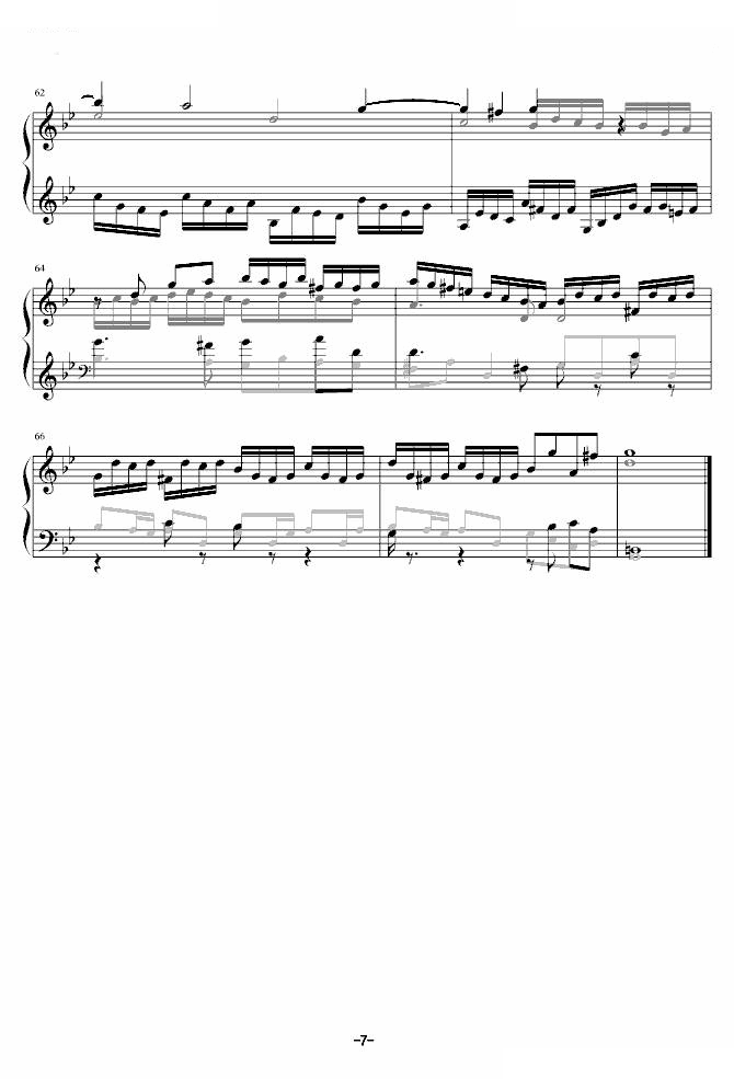 BWV578 Littlle Fugue