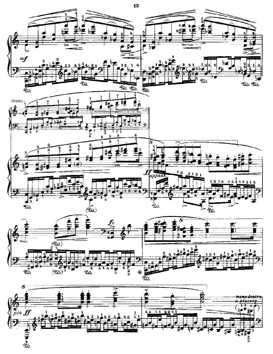 肖邦练习曲Fr.Chopin Op.25 No11