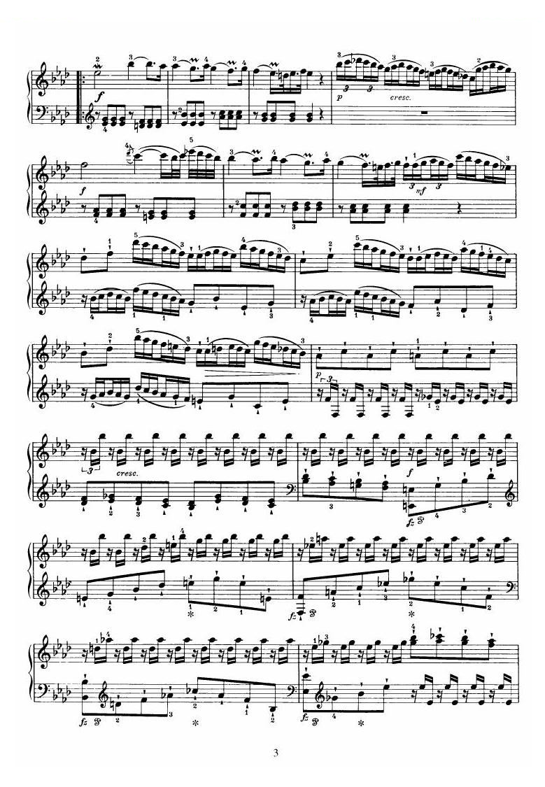 Piano Sonata No 46 in Ab