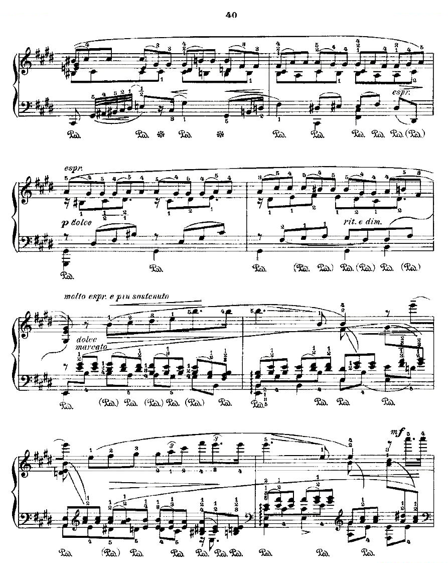 肖邦练习曲Fr.Chopin No 2