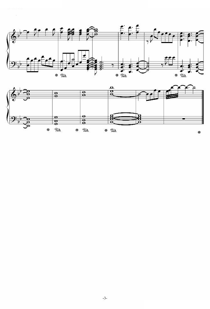 Destin Histoire（GOSICK_OP）