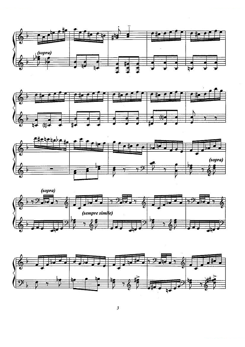 Etude No. 6 (Omaggio a Domenico Scarlatti)