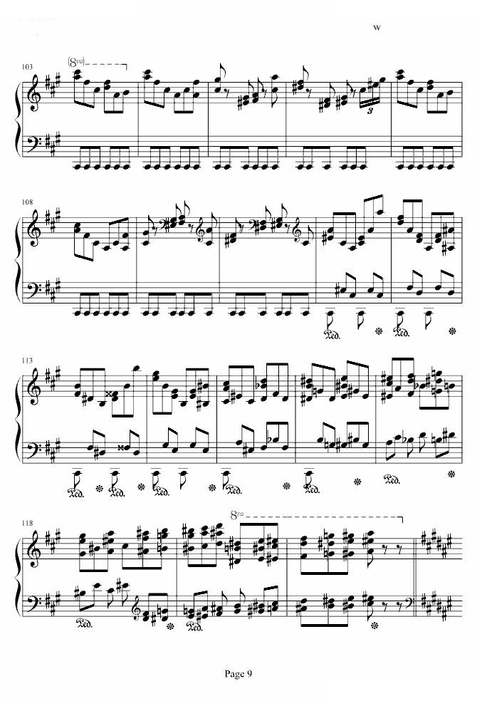 李斯特音乐会练习曲之二(侏儒之舞)