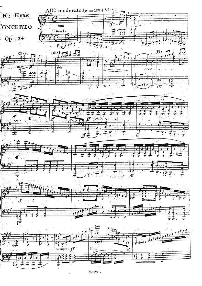 Herz.-.op.034.-.Piano-Concerto-No.1