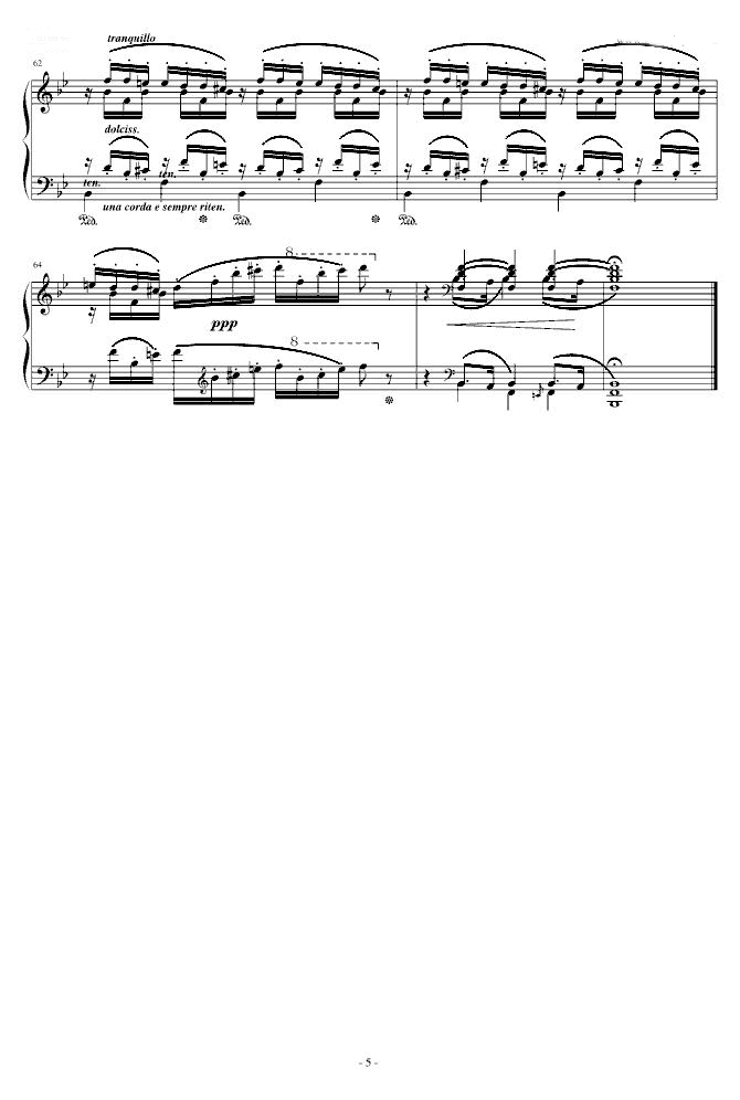 李斯特匈牙利狂想曲第3号 葬礼般的沉重，幽灵似的诡吊