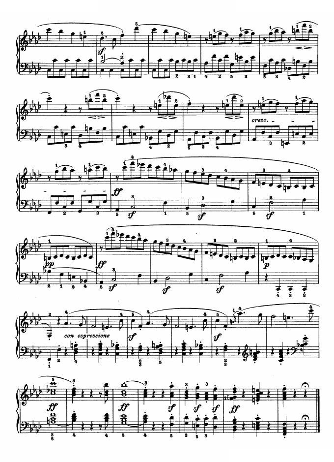f小调第一钢琴奏鸣曲