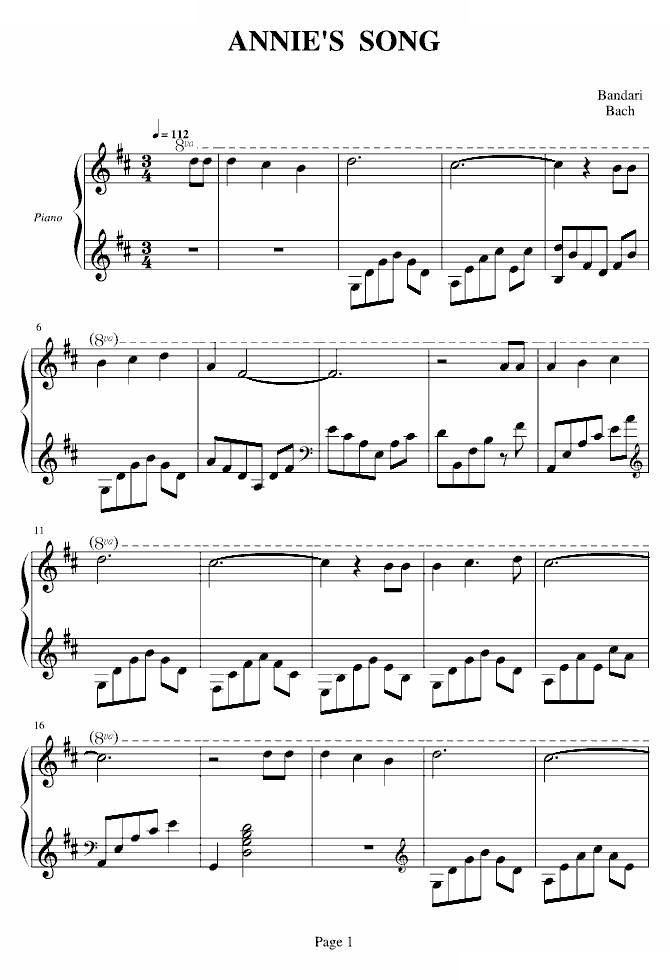 Annie`s song