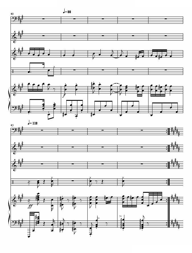 匈牙利舞曲5-(改编，有乐队）