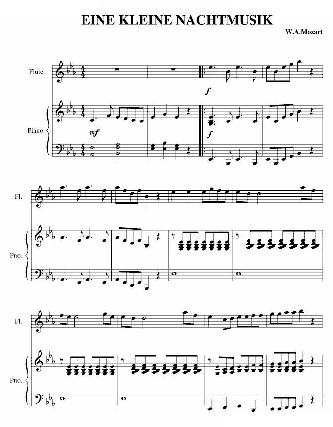 Eine Kleine Nachtmusik 第一小夜曲