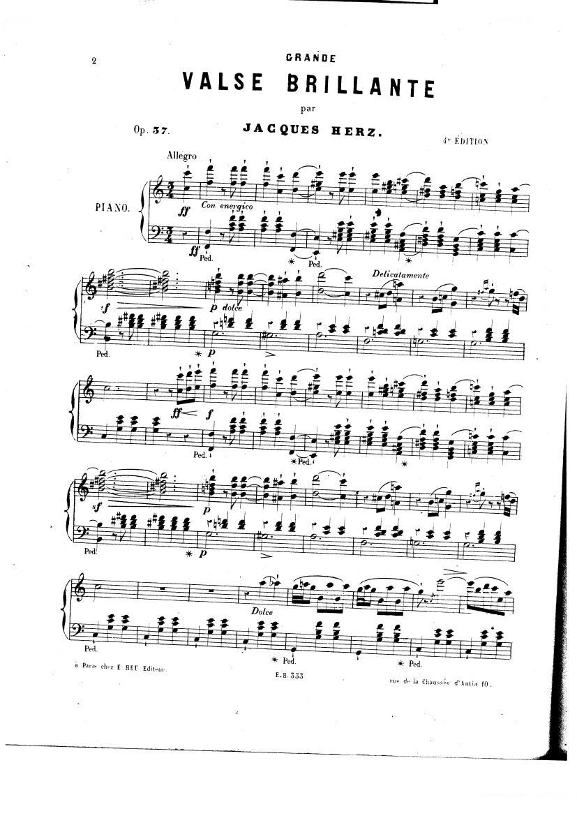 Herz Jacques Grande Valse